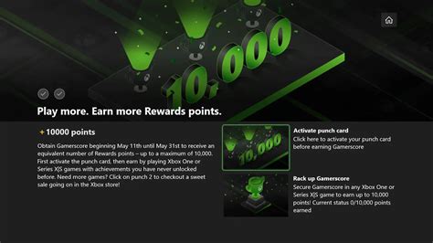 Earn 10,000 Microsoft Rewards points for Xbox Gamerscore in May | JoyFreak