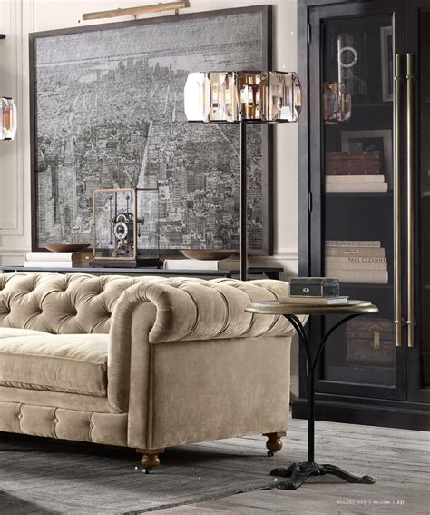 Art Deco and American Industrial style in harmony. Restoration Hardware ...