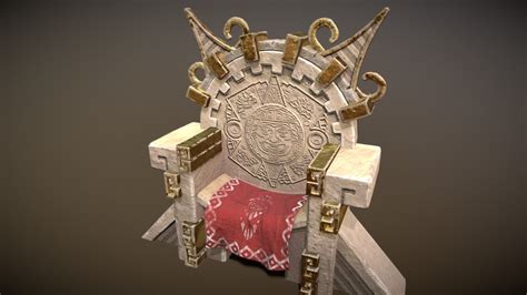 Aztec Throne - Download Free 3D model by arnaud.sgz (@arnaud.sougnez) [db646b2] - Sketchfab