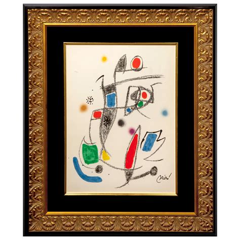 Joan Miro Circus Lithograph for Jacques Prevert at 1stDibs