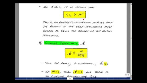 ECE202msu: Chapter 15 - Coupling Coefficient - YouTube