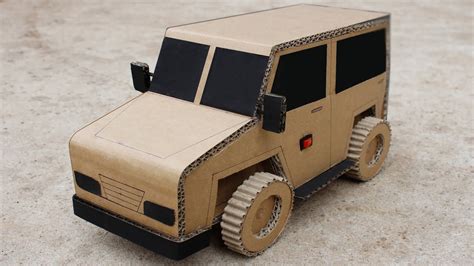 How To Make A Model Car From Cardboard / How to make car on a radio control?