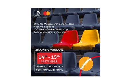 ICC MEN'S CRICKET WORLD CUP PRE SALE OF TICKETS | Banks in Sri Lanka ...