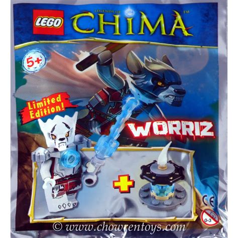 LEGO Legends of Chima Sets: LOC391404 Worriz Minifigure NEW