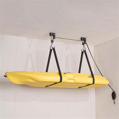 CargoLoc Ceiling Mount Garage Hoist - Black, 1 each - QFC