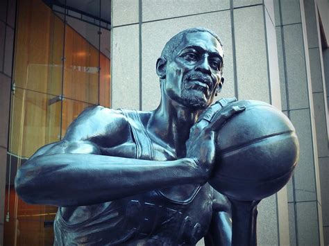 Bill Russell Statue, Town Hall, Boston MA Photograph by Thomas Henthorn - Fine Art America