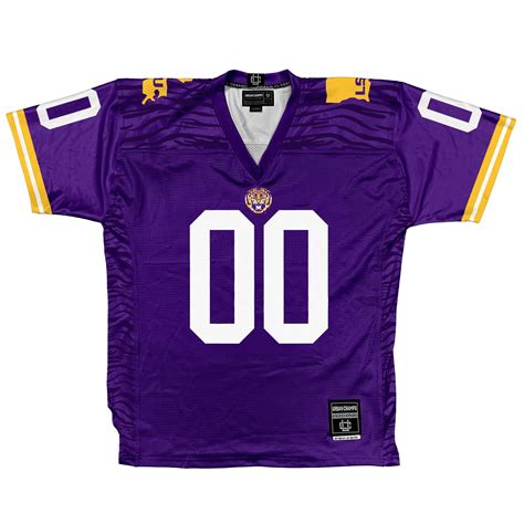 Purple LSU Football Jersey - DJ Chester – The Tigers NIL Store