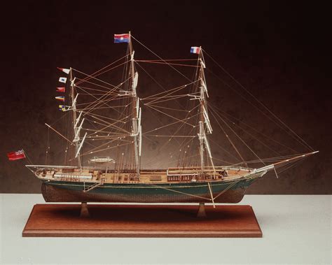 Scale model of the clipper ship "Thermopylae" made by Cyril Hume - MAAS Collection Herzog, The ...