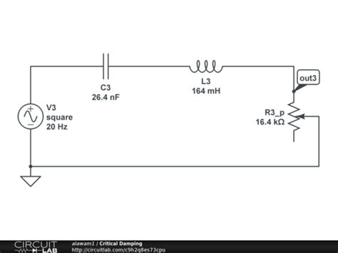 Critical Damping - CircuitLab