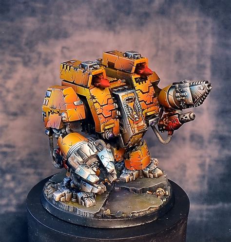 Imperial Fists Dreadnought by Eugeniy "Wermilion" Kudriavtsev · Putty&Paint