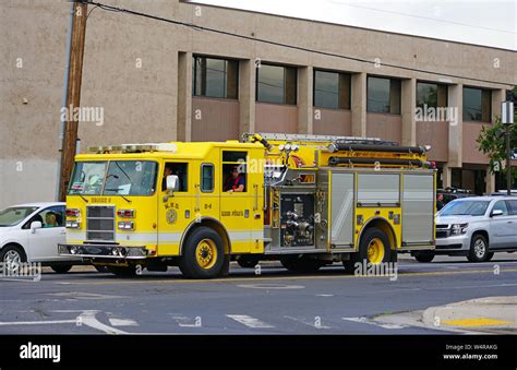 Fire truck hawaii hi-res stock photography and images - Alamy