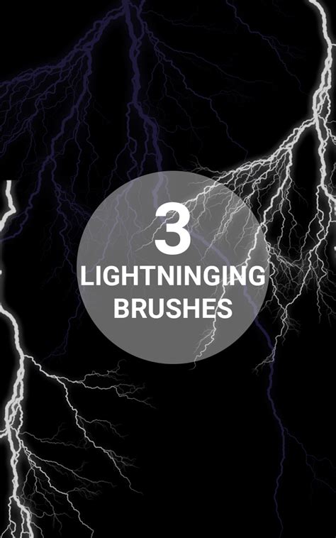 Lightning Photoshop Brushes