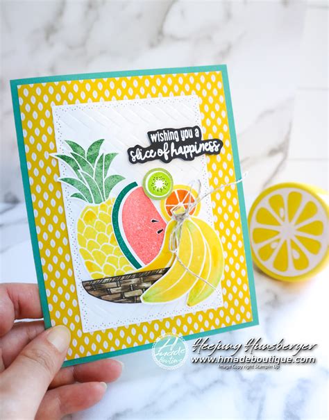 Cute Fruit Basket Card – H MADE BOUTIQUE