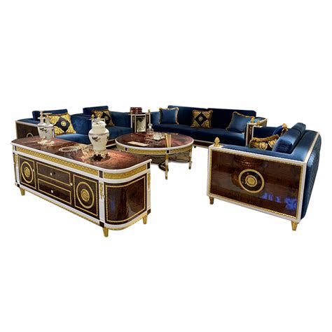 Exquisite and Classic Royal Design Living Room Furnitures Sofa Sets