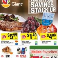 Giant Food Weekly Circular | Sales Flyer