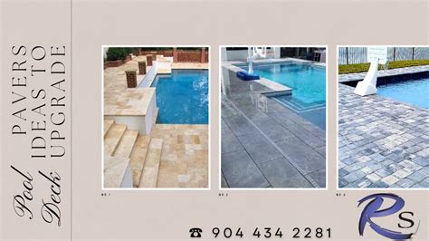 Pool deck pavers ideas to upgrade – R Souza Pavers 904 4342281