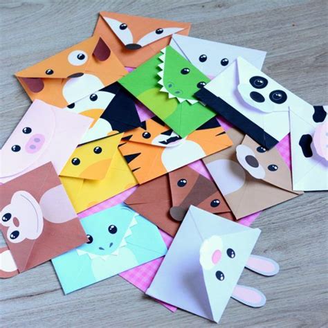 silly-animals-printable-envelopes Kids Crafts, School Crafts, Diy And Crafts, Craft Projects ...