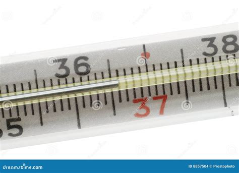 Medical Centigrade Thermometer Stock Photo - Image of bright ...