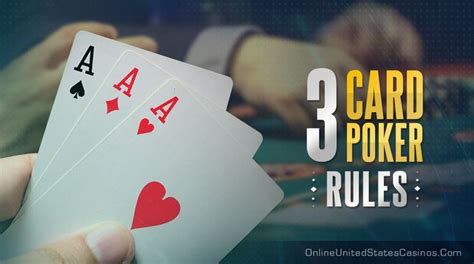 3 Card Poker Rules Explained | Ante Up Magazine