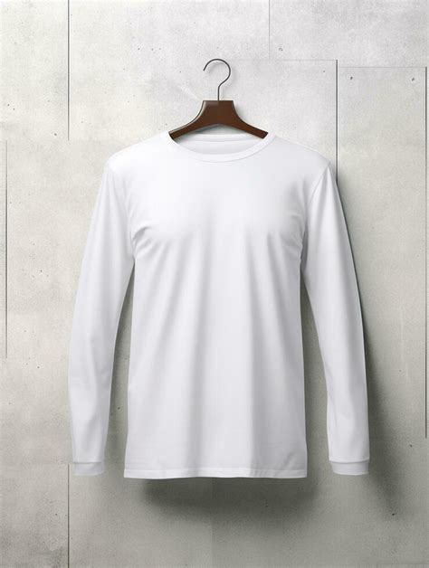 Black Long Sleeve T Shirt Mockup Stock Photos, Images and Backgrounds ...