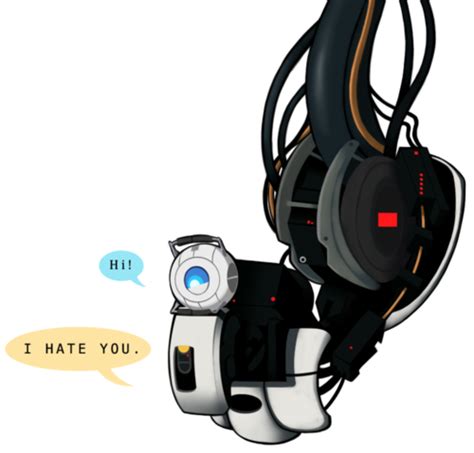 Wheatley & GLaDOS - Portal 2 Fan Art (30302295) - Fanpop