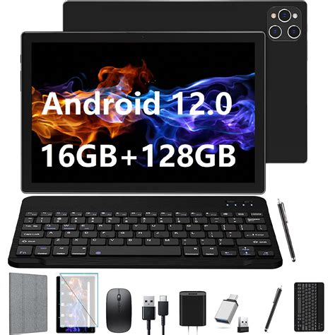 Android 12 Tablet,10inch 2024 Newest Tablet,Octa-Core Processor with 16GB (8+8 Expand) RAM+128GB ...