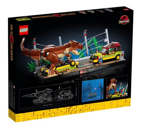 LEGO 76956 T. Rex Breakout featuring THAT Jurassic Park scene revealed ...