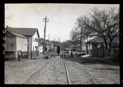 [Photograph of Railroad Tracks] - The Portal to Texas History