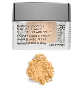 Arbonne Natural Radiance Mineral Powder Foundation with SPF 15 | Makeup | BeautyAlmanac