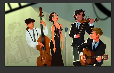 Ménilmontant - French Jazz/Swing | Behance