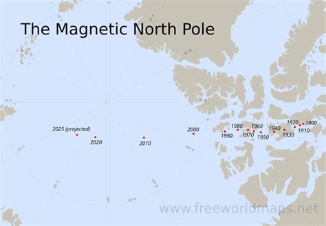 North Pole maps - by Freeworldmaps.net