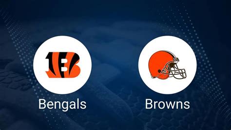 Bengals vs. Browns Predictions & Picks: Odds, Moneyline, Spread - Week ...