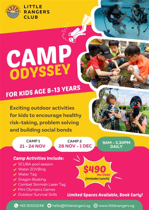 School Holiday Camps & Courses for Kids from 4yrs old & Up