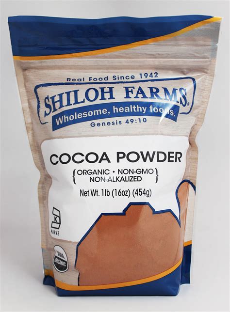 Cocoa Powder | Organic-Non-Alkalized | Shiloh Farms