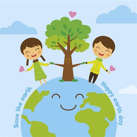 Poster On Save Environment For Kids