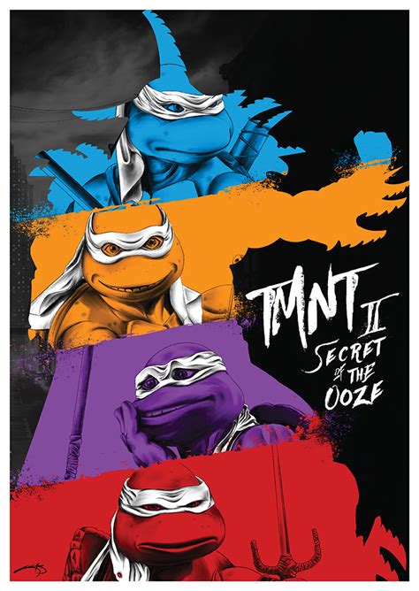 Teenage Mutant Ninja Turtles 2 - Secret Of The Ooze | Poster By ...