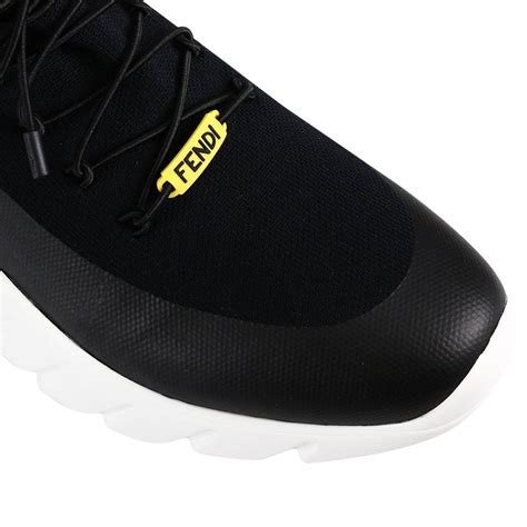 Shoes men Fendi | Sneakers Fendi Men Black | Sneakers Fendi 7E1089 4ST Giglio EN