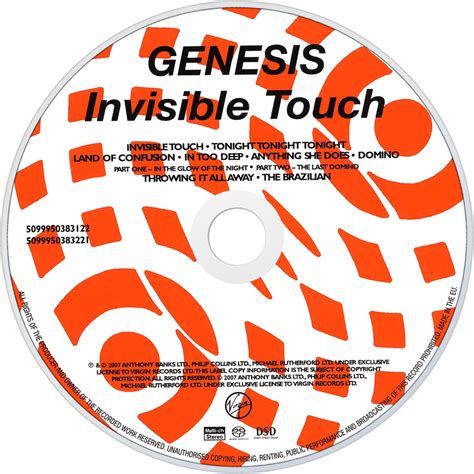 Genesis - Invisible Touch | TheAudioDB.com