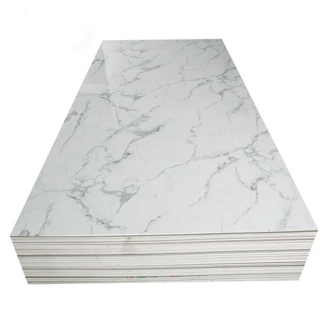 China High Gloss Faux Stone PVC Marble Wall Panels for Interior Wall - China Plastic Sheet, PVC ...