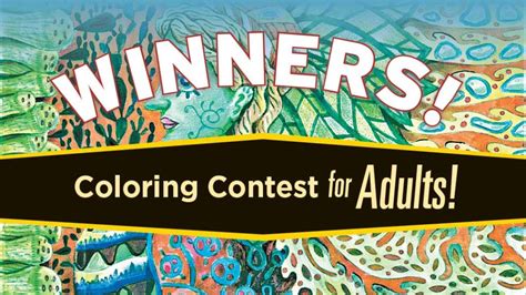 Grown Up Coloring Contest Winners – April 2019 | Alive! News