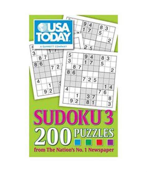 USA Today Sudoku 3: 200 Puzzles: Buy USA Today Sudoku 3: 200 Puzzles Online at Low Price in ...