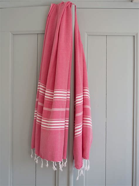 hammam towel fuchsia - hammam towel Large (210x100 cm) - hammam towels | Ottomania.nl | de ...