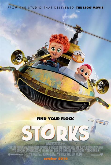 8 New Clips from STORKS Featuring the Voices of Andy Samberg and Jennifer Aniston | The ...