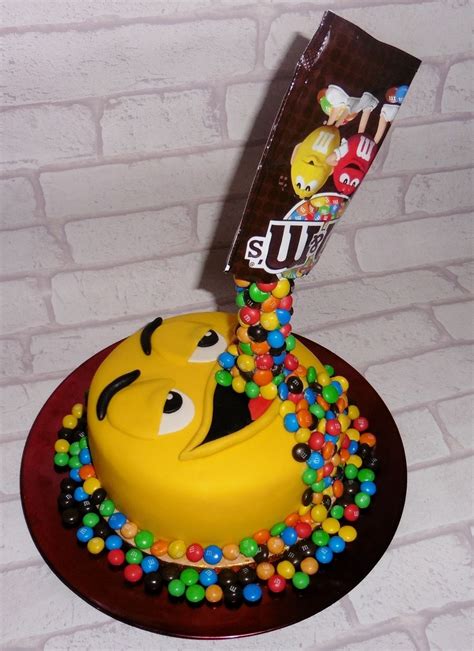 my first gravity defying cake M&m Cake, Cake Art, No Bake Cake, Cupcake ...