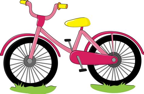 Bicicleta Vectorial De Dibujos Animados Png Dibujos Animados Pintado ...