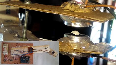 Arduino Levitation Project - Simple Ultrasonic Acoustic Levitation using Arduino and HCSR04 ...