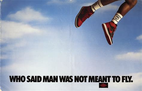 Michael Jordan Air Jordan 1 Vintage Advertisement Poster - Etsy | Nike poster, Jordan poster ...