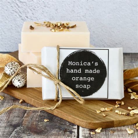 personalised handmade soap bar by adam regester design | notonthehighstreet.com