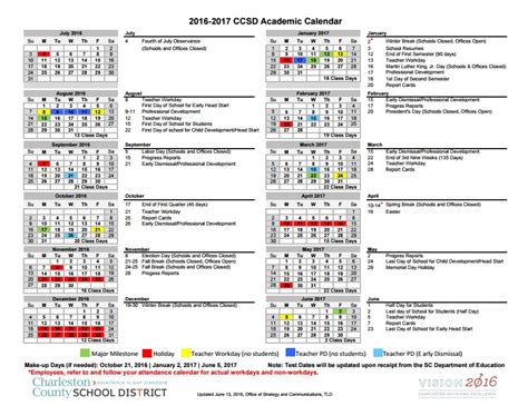 Charleston County School District School Calendar 2023 - Schoolcalendars.net