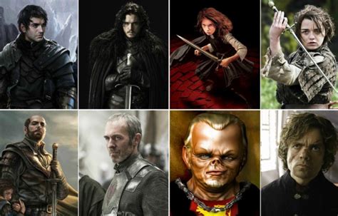 How 15 Game Of Thrones Characters Are Different Than Their Book Version ...